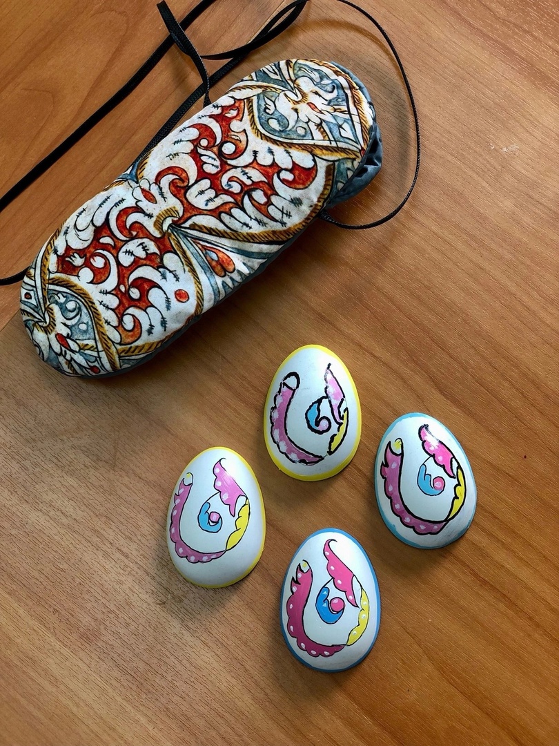 Ильинская роспись. Фото Белозерского областного краеведческого музея